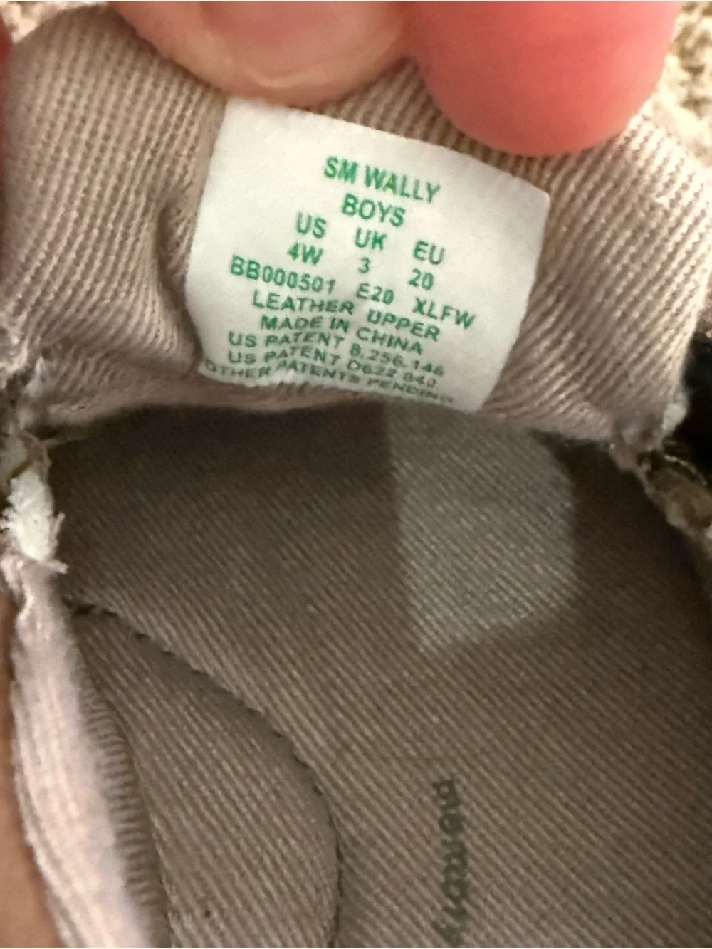 Stride Rite Brown Leather Velcro Baby Walker Shoes